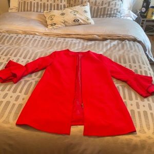 Alfani red coat!